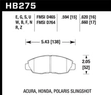 Load image into Gallery viewer, Hawk 97-98 Acura CL 2.2L Base Front ER-1 Brake Pads

