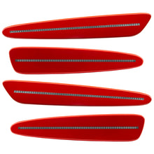 Load image into Gallery viewer, Oracle 05-13 Chevrolet Corvette C6 Concept Sidemarker Set - Clear - Cobalt Red (27U)
