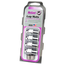 Load image into Gallery viewer, McGard Hex Lug Nut (Reg. Shank - .746in.) M12X1.25 / 13/16 Hex / 1.65in. Length (4-Pack) - Chrome
