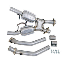 Load image into Gallery viewer, BBK 94-95 Mustang 5.0 High Flow X Pipe With Catalytic Converters - 2-1/2
