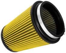 Load image into Gallery viewer, Airaid Universal Air Filter - Cone 5in FLG x 6-1/2in B x 4-3/4in T x 7-9/16in H - Synthaflow
