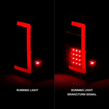 Load image into Gallery viewer, ANZO 07-17 Ford Expedition LED Taillights w/ Light Bar Black Housing Smoke Lens
