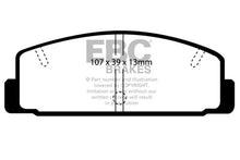 Load image into Gallery viewer, EBC 03-04 Mazda Protege 2.0 Turbo (Mazdaspeed) Ultimax2 Rear Brake Pads
