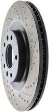 Load image into Gallery viewer, StopTech 04-09 Mazda RX-8 Slotted &amp; Drilled Left Front Rotor
