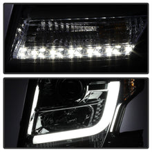 Load image into Gallery viewer, Spyder Chevy Tahoe / Suburban 2015 -2016 Projector Headlights - DRL LED - Smoke PRO-YD-CTA15-DRL-SM

