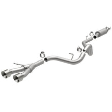 Load image into Gallery viewer, MagnaFlow 13 Hyundai Veloster 1.6L Turbo Dual Center Rear Exit Stainless Cat Back Perf Exhaust
