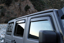 Load image into Gallery viewer, EGR 07+ Jeep Wrangler JK In-Channel Window Visors - Set of 4
