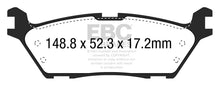 Load image into Gallery viewer, EBC 15+ Ford F150 2.7 Twin Turbo (2WD) Electric PB Ultimax2 Rear Brake Pads
