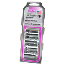 Load image into Gallery viewer, McGard SplineDrive Lug Nut (Cone Seat) M14X1.5 / 1.648in. Length (4-Pack) - Chrome (Req. Tool)
