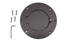 Load image into Gallery viewer, Rugged Ridge Non-Locking Gas Cap Door Black 97-06 Jeep Wrangler
