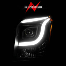Load image into Gallery viewer, Anzo 15-17 GMC Yukon/Yukon XL Projector Headlights Black Housing/Clear Lens (w/ Light Bars)

