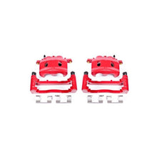 Load image into Gallery viewer, Power Stop 07-08 Cadillac Escalade Front Red Calipers w/Brackets - Pair
