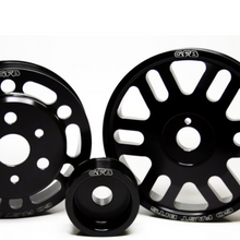 Load image into Gallery viewer, GFB 13 Subaru BRZ / 13 Scion FR-S 3 Pc L/W Pulley Kit (Inc Crank/Alternator/Water Pump Pulleys)
