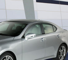 Load image into Gallery viewer, AVS 11-18 Chrysler 300 Ventvisor Low Profile Deflectors 4pc - Smoke w/Chrome Trim
