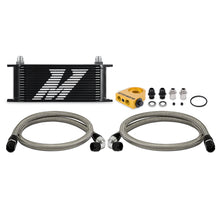 Load image into Gallery viewer, Mishimoto Universal Thermostatic Oil Cooler Kit 16-Row Black
