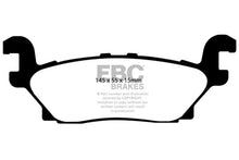 Load image into Gallery viewer, EBC 05-07 Hummer H3 3.5 Greenstuff Rear Brake Pads
