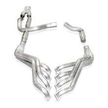 Load image into Gallery viewer, Stainless Works 2007-14 Chevy Tahoe and Yukon LT 1-3/4in Primaries 2-1/2in Y-Pipe High-Flow Cats
