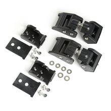 Load image into Gallery viewer, Rugged Ridge 97-06 Jeep Wrangler TJ Textured Black Hood Catches
