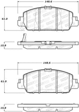 Load image into Gallery viewer, StopTech Sport Performance 13-17 Honda Accord Front Brake Pads
