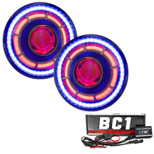 Load image into Gallery viewer, Oracle Oculus 7in ColorSHIFT Bi-LED Projector Headlights for Jeep Wrangler JK
