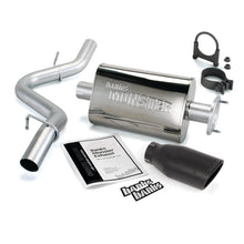 Load image into Gallery viewer, Banks Power 04-06 Jeep 4.0L Wrangler Monster Exhaust System - SS Single Exhaust w/ Black Tip
