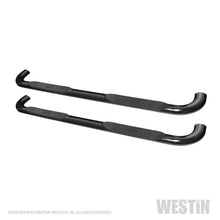 Load image into Gallery viewer, Westin 2019 Chevrolet Silverado/Sierra 1500 Crew Cab Platinum 4 Oval Nerf Step Bars - Black
