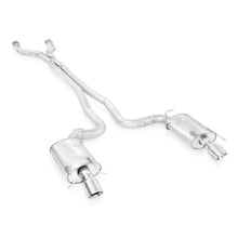 Load image into Gallery viewer, Stainless Works 2009-15 Cadillac CTS-V Wagon 3in Catback System X-Pipe S-Tube Mufflers 4in Tips
