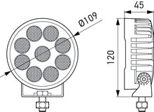 Load image into Gallery viewer, Hella ValueFit LED Work Light TR3000 LED MV CR LT
