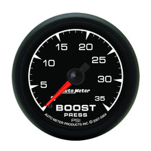 Load image into Gallery viewer, Autometer ES 52mm 35 PSI Mechanical Boost Gauge
