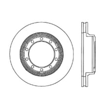 Load image into Gallery viewer, Stoptech 07-09 / 11-18 Ford F-53 Premium Front CryoStop Brake Rotor
