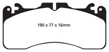Load image into Gallery viewer, EBC 09+ Lexus LS460 4.6 Sport Greenstuff Front Brake Pads
