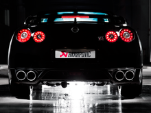 Load image into Gallery viewer, Akrapovic 08-17 Nissan GT-R Slip-On Line (Titanium) (Req. Tips)

