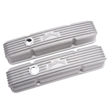 Load image into Gallery viewer, Edelbrock Valve Cover Classic Series Chevrolet 1959-1986 262-400 CI V8 w/ Breather Holes Satin
