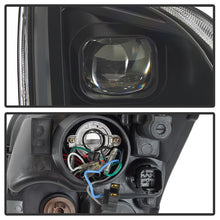Load image into Gallery viewer, xTune 06-09 Ford Fusion Light Bar DRL Projector Headlights - Black (PRO-JH-FFU06-LB-BK)
