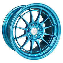 Load image into Gallery viewer, Enkei NT03+M 18x9.5 5x114.3 40mm Offset 72.6mm Bore Emerald Blue Wheel

