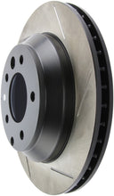 Load image into Gallery viewer, StopTech Power Slot 07-10 Audi Q7 / 03-10 Porsche Cayenne Left Rear Slotted Rotor
