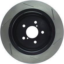 Load image into Gallery viewer, StopTech Power Slot 06-08 Subaru Legacy Wagon/Sedan 2.5i Rear Right SportStop Slotted Rotor
