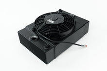 Load image into Gallery viewer, CSF Universal Drag Race / Tuck Radiator w/9in Spal Fan - 10.5in H x 10in L x 3.6in W - Black
