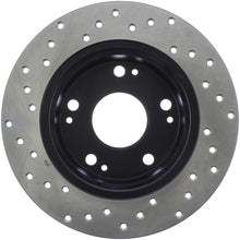 Load image into Gallery viewer, StopTech 04-08 Acura TSX / 03-07 Honda Accord Coupe/Sedan Drilled Rear Left Rotor
