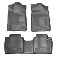 Load image into Gallery viewer, Husky Liners 07-11 Toyota Camry (All) WeatherBeater Combo Gray Floor Liners (One Piece for 2nd Row)

