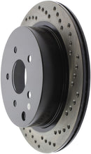 Load image into Gallery viewer, StopTech 03-07 Infiniti FX35/45 Drilled Left Rear Rotor
