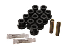 Load image into Gallery viewer, Energy Suspension 55 Chevy Bel Air Black Rear Leaf Spring Bushing Set
