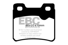 Load image into Gallery viewer, EBC 94-96 Saab 900 2.0 Turbo Greenstuff Rear Brake Pads
