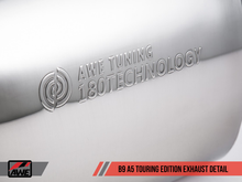 Load image into Gallery viewer, AWE Tuning Audi B9 A5 Touring Edition Exhaust Dual Outlet - Diamond Black Tips (Includes DP)
