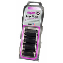 Load image into Gallery viewer, McGard Hex Lug Nut (Cone Seat) M14X1.5 / 13/16 Hex / 1.945in. Length (4-Pack) - Black
