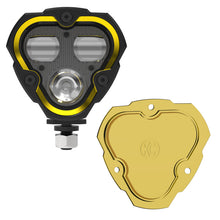 Load image into Gallery viewer, KC HiLiTES FLEX ERA 3 Dual Mode SAE Fog Light - Single Light Master Kit (w/Clear + Yellow Lens)
