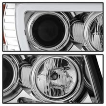 Load image into Gallery viewer, Spyder Toyota Tacoma 05-11 Projector Headlights - Light Bar DRL - Chrome PRO-YD-TT05V2-LB-C
