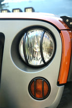 Load image into Gallery viewer, Rugged Ridge 07-18 Jeep Wrangler JK Textured Black Headlight Euro Guards
