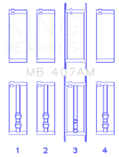 Load image into Gallery viewer, King Chrysler Valient Crankshaft Main Bearings
