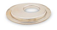 Load image into Gallery viewer, K&amp;N Metal Base Plate 14in OD 5-1/8in Flange Chrome Finish

